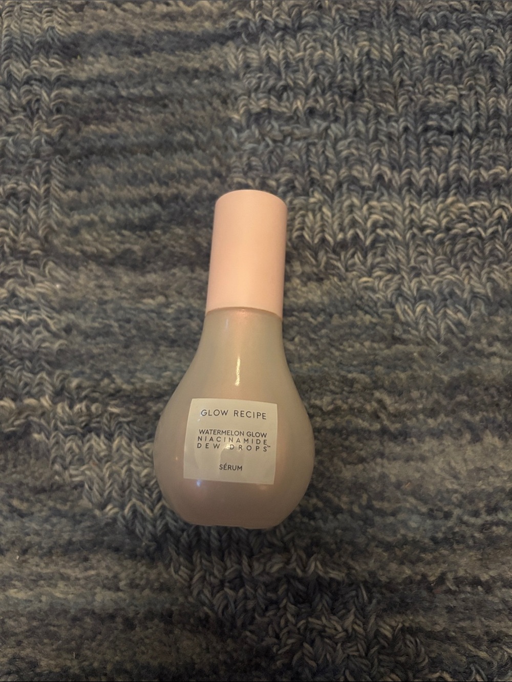 Glow Recipe Dewy Serum Bottle in Light Pink and Cream